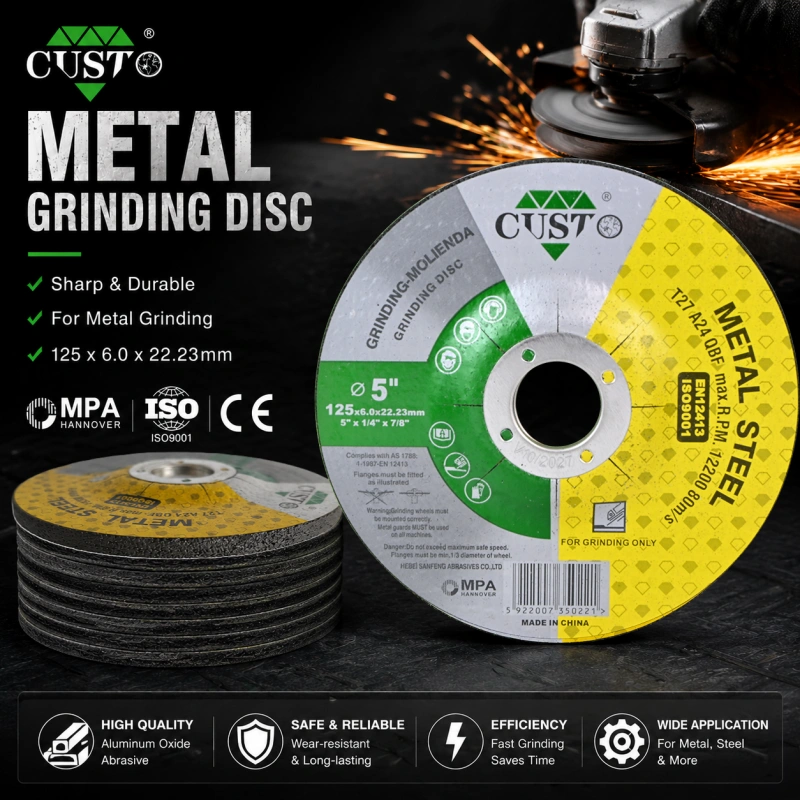 Rota Abrasiva ad Metallum 125
